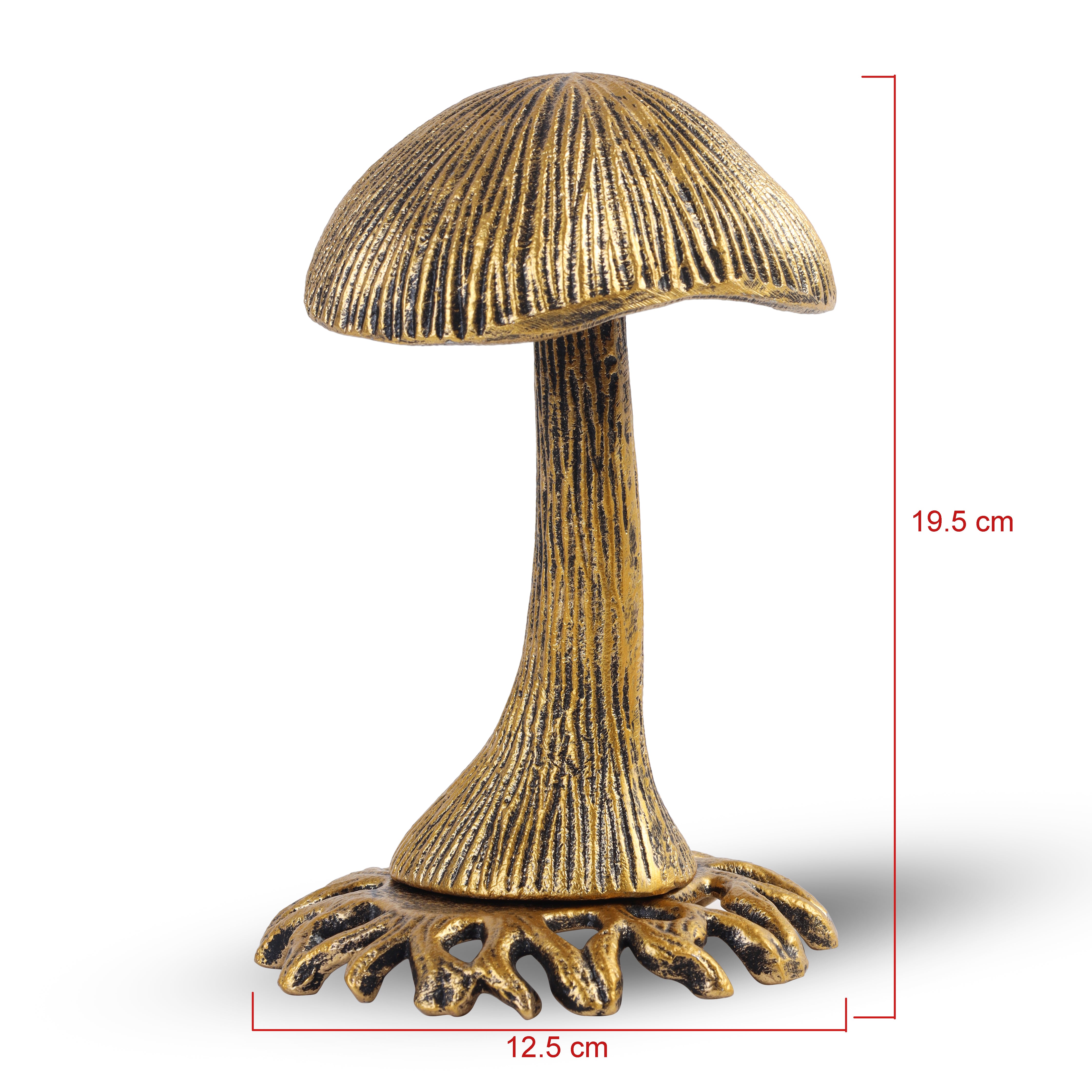 Rustic Mushroom Sculpture