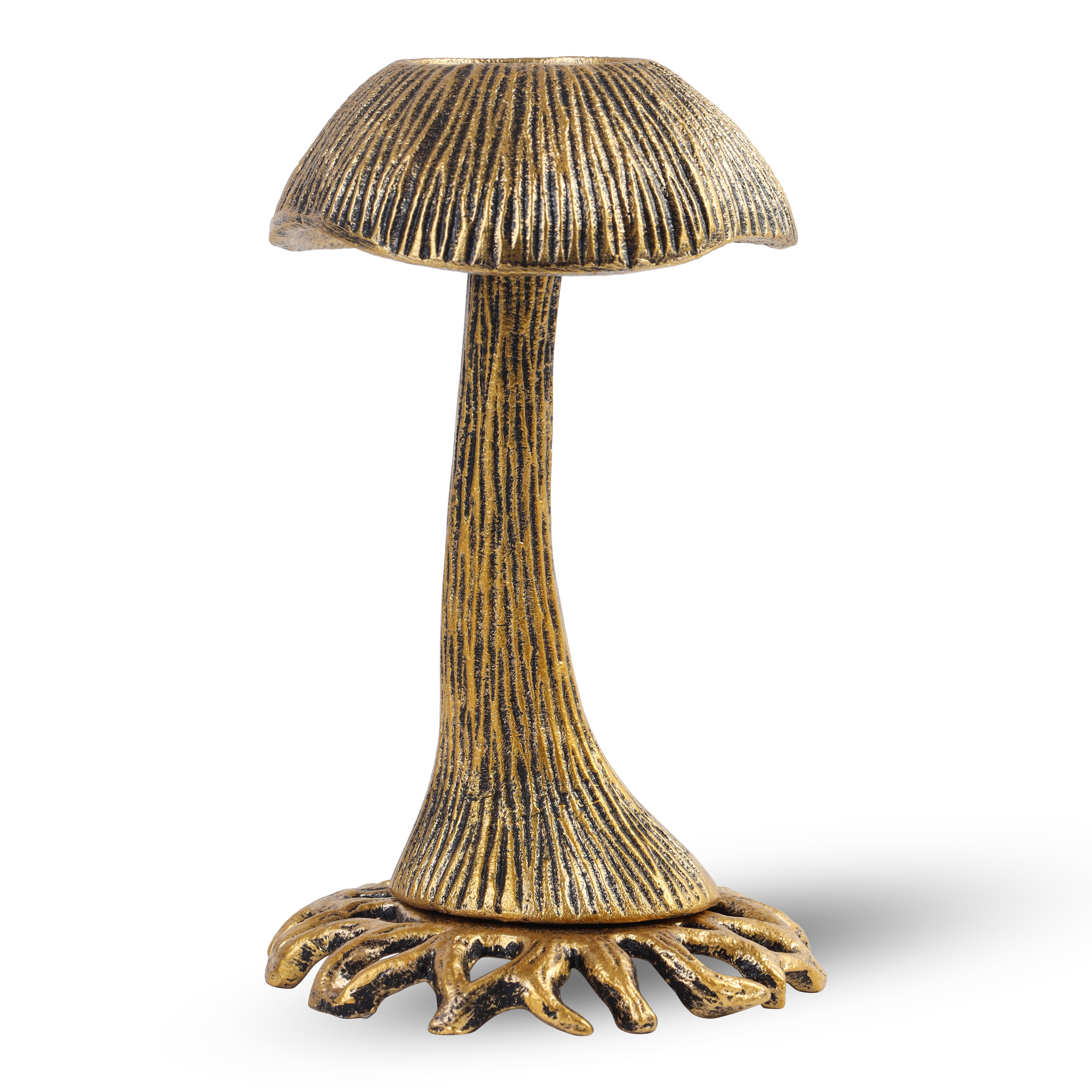 Rustic Mushroom Sculpture-Tealight Holder