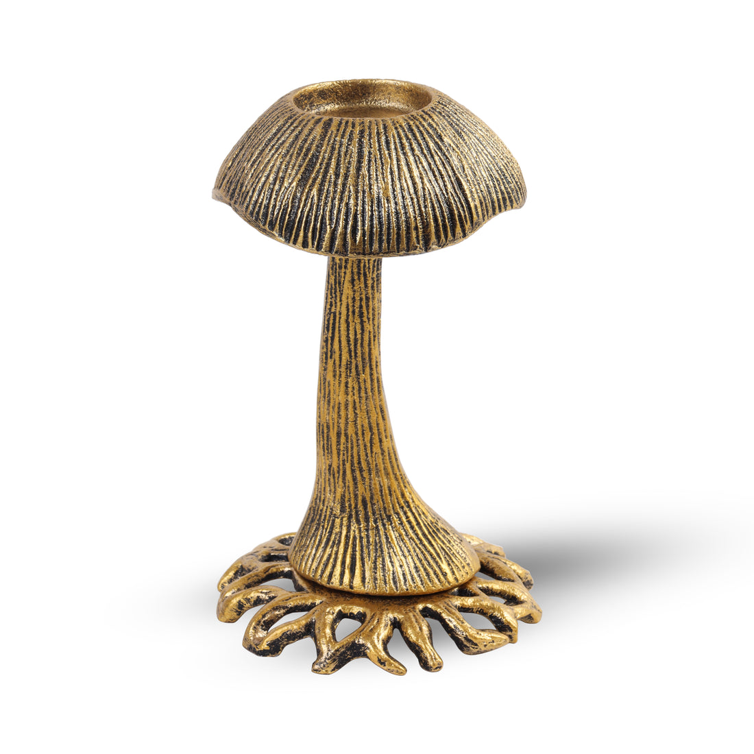 Rustic Mushroom Sculpture-Tealight Holder