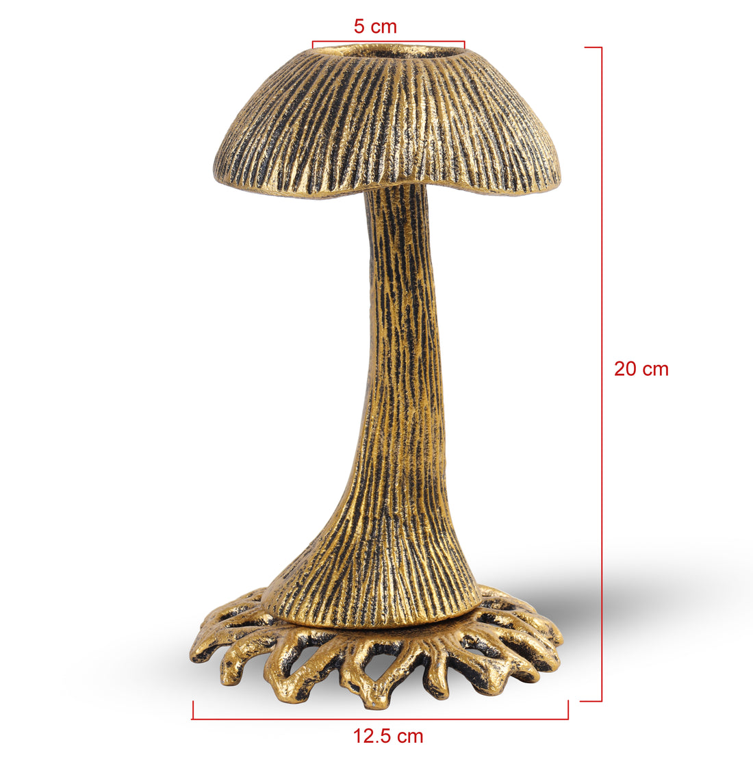 Rustic Mushroom Sculpture-Tealight Holder