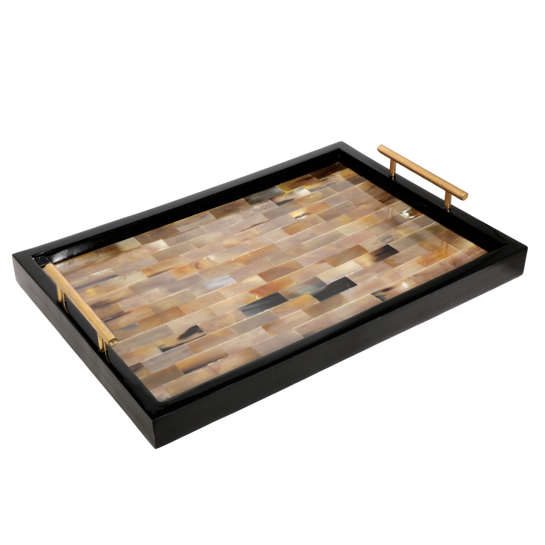 Black Horn Accent Tray