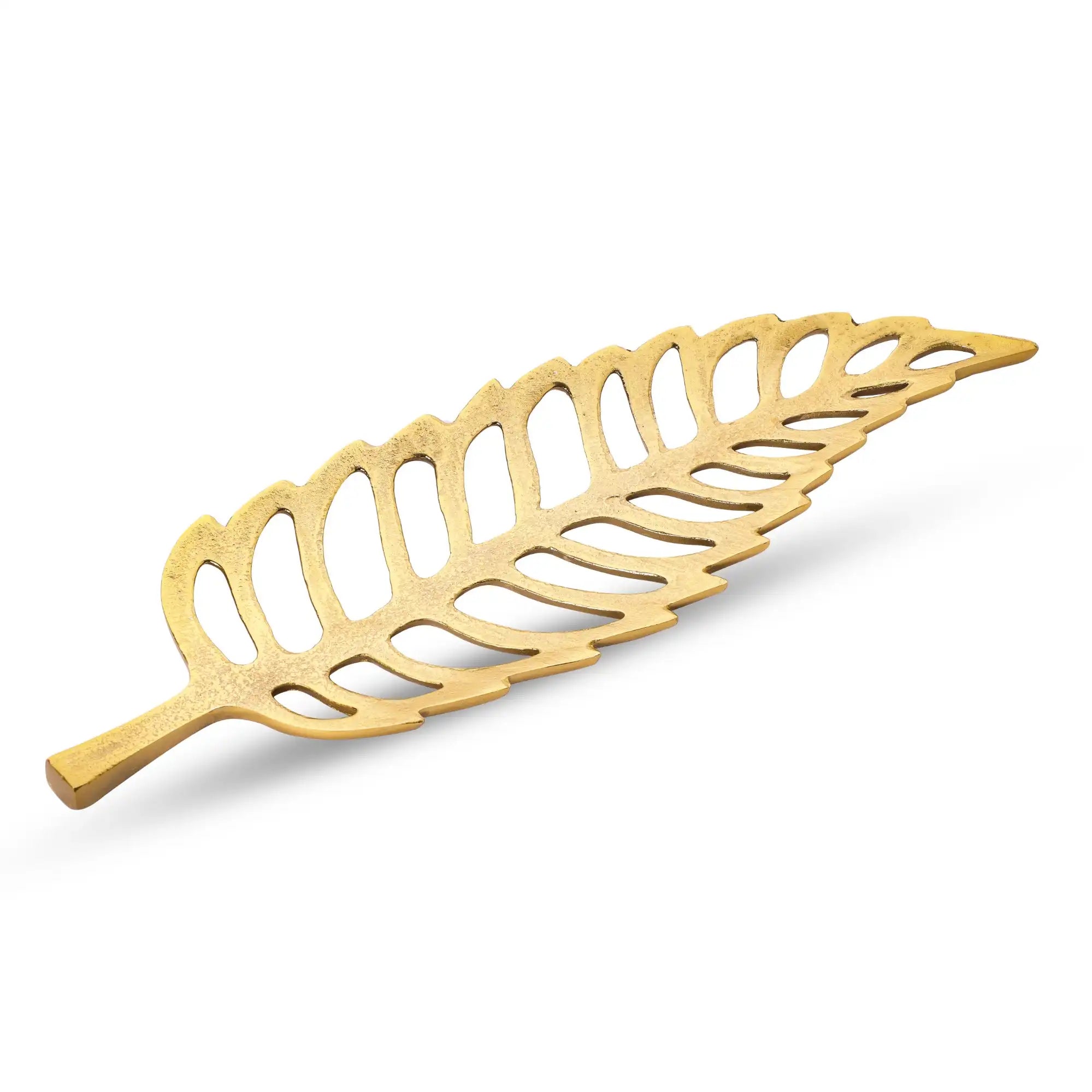 Golden Fern Decorative Tray