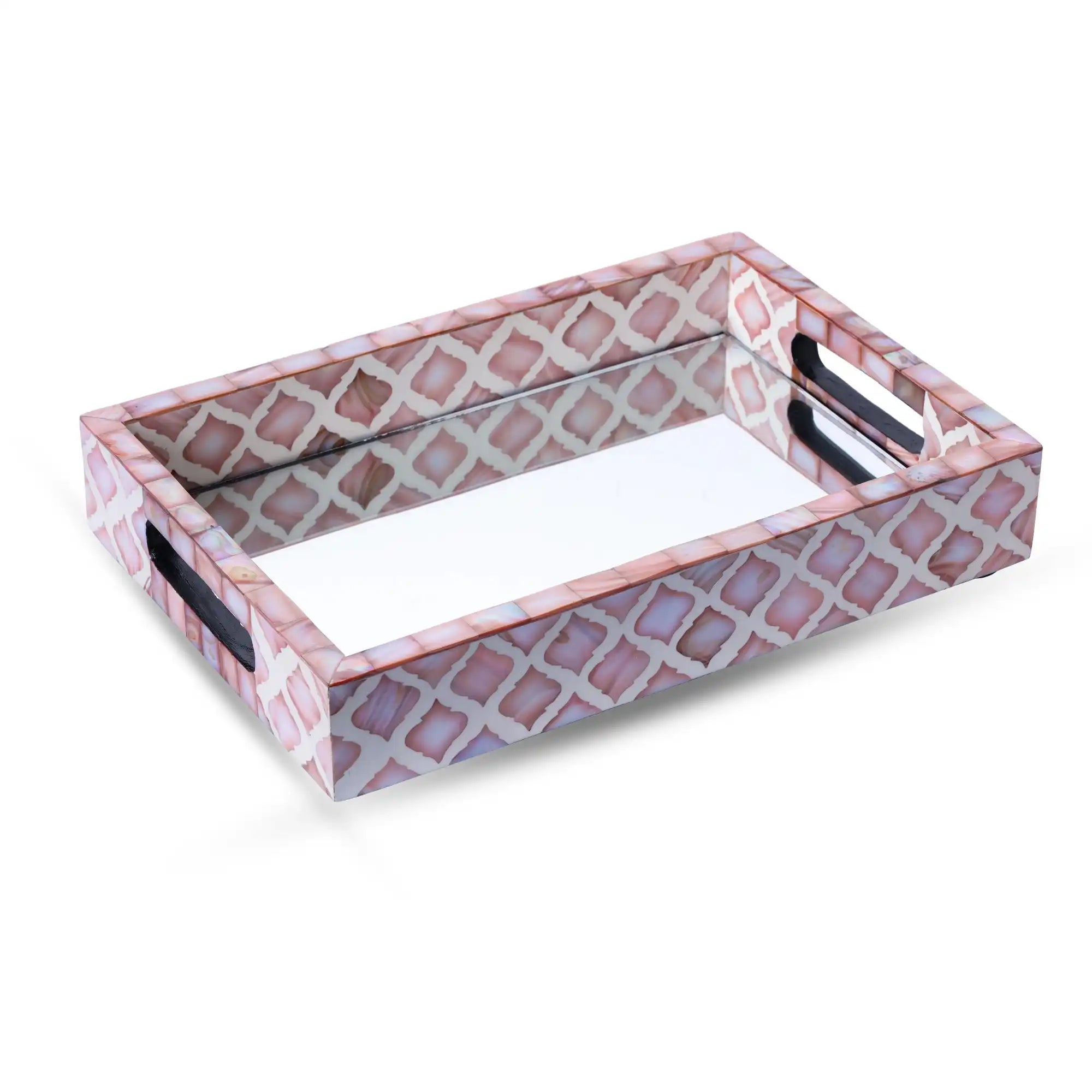 Rose Prism MOP Tray
