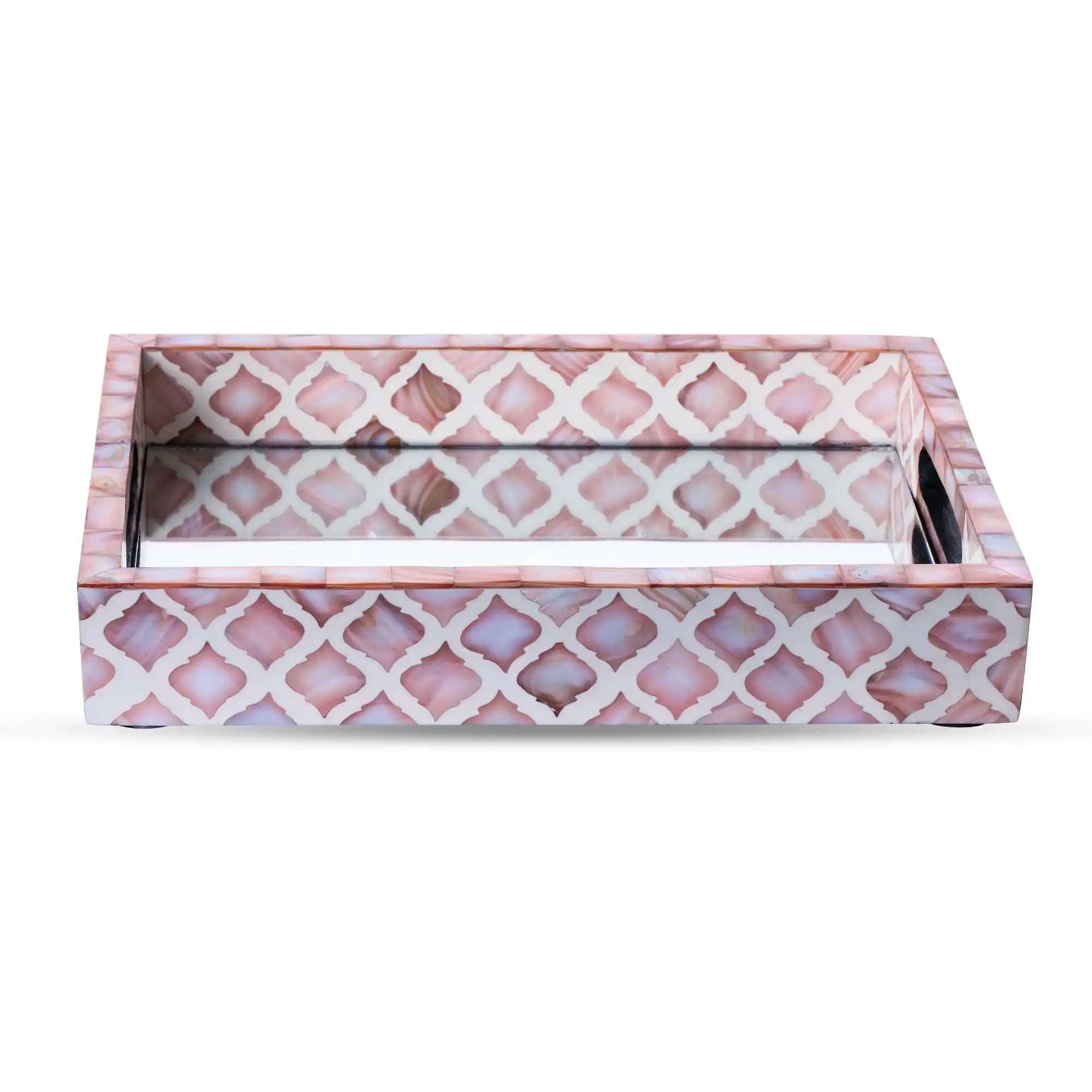 Rose Prism MOP Tray