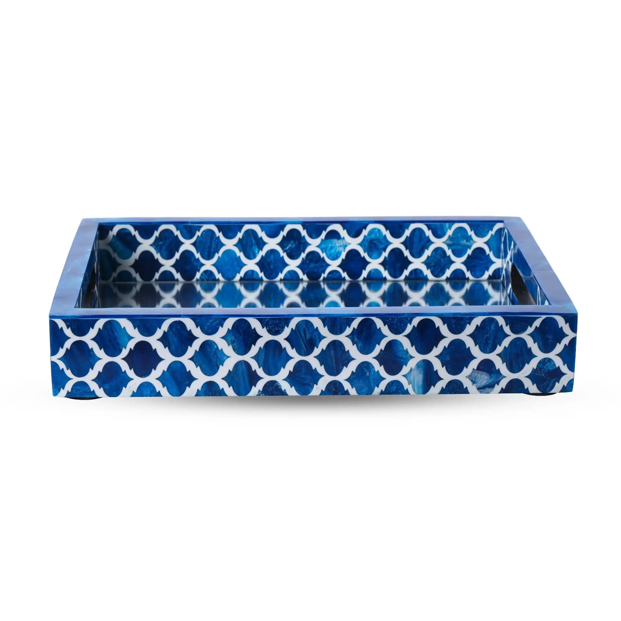 Moroccan Blue Decorative Tray