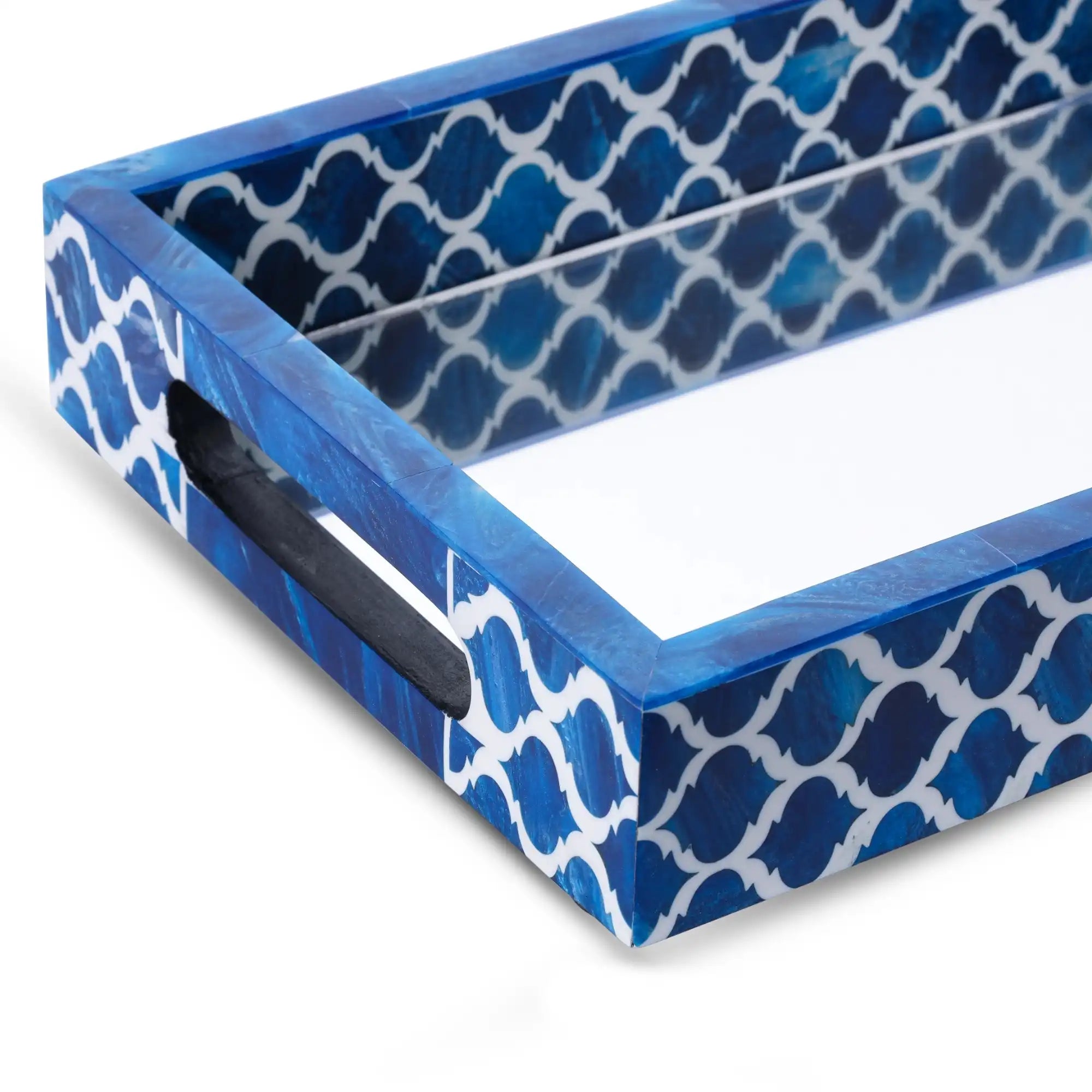 Moroccan Blue Decorative Tray