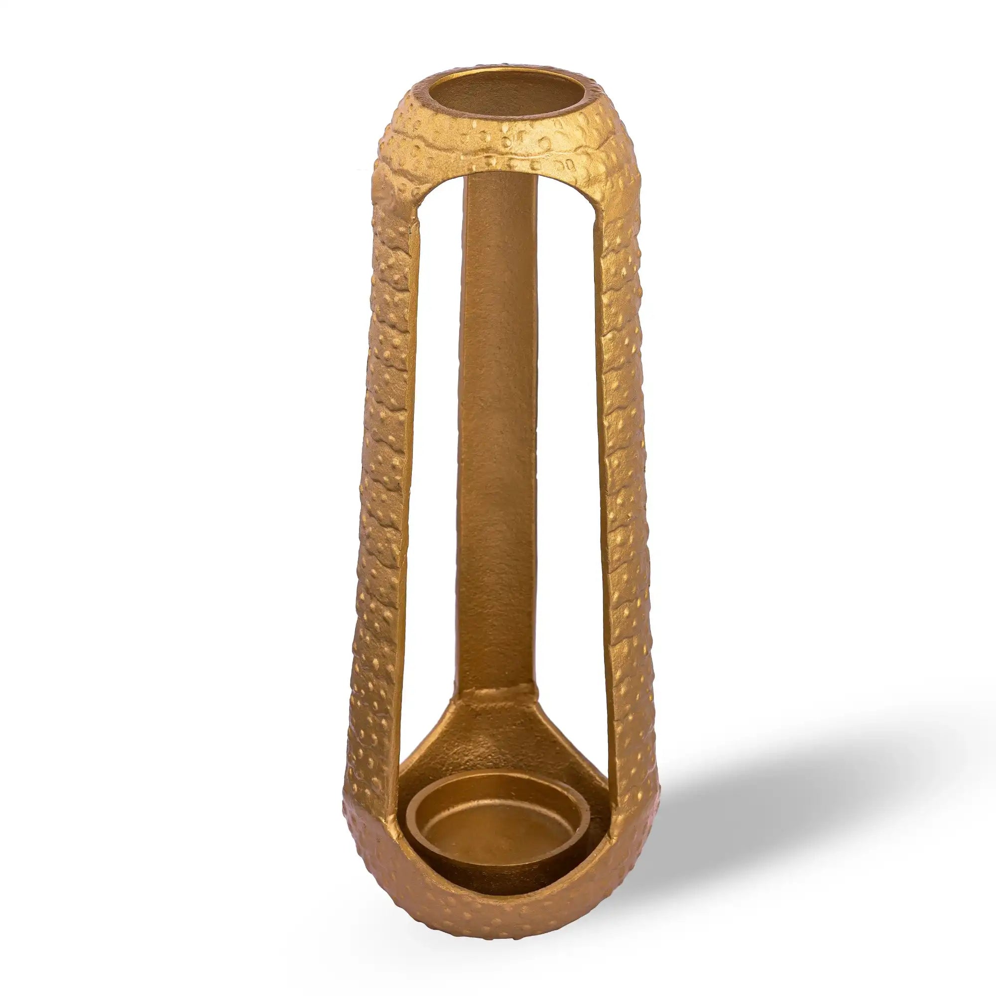 Golden Pillar Candle Holder(Large)