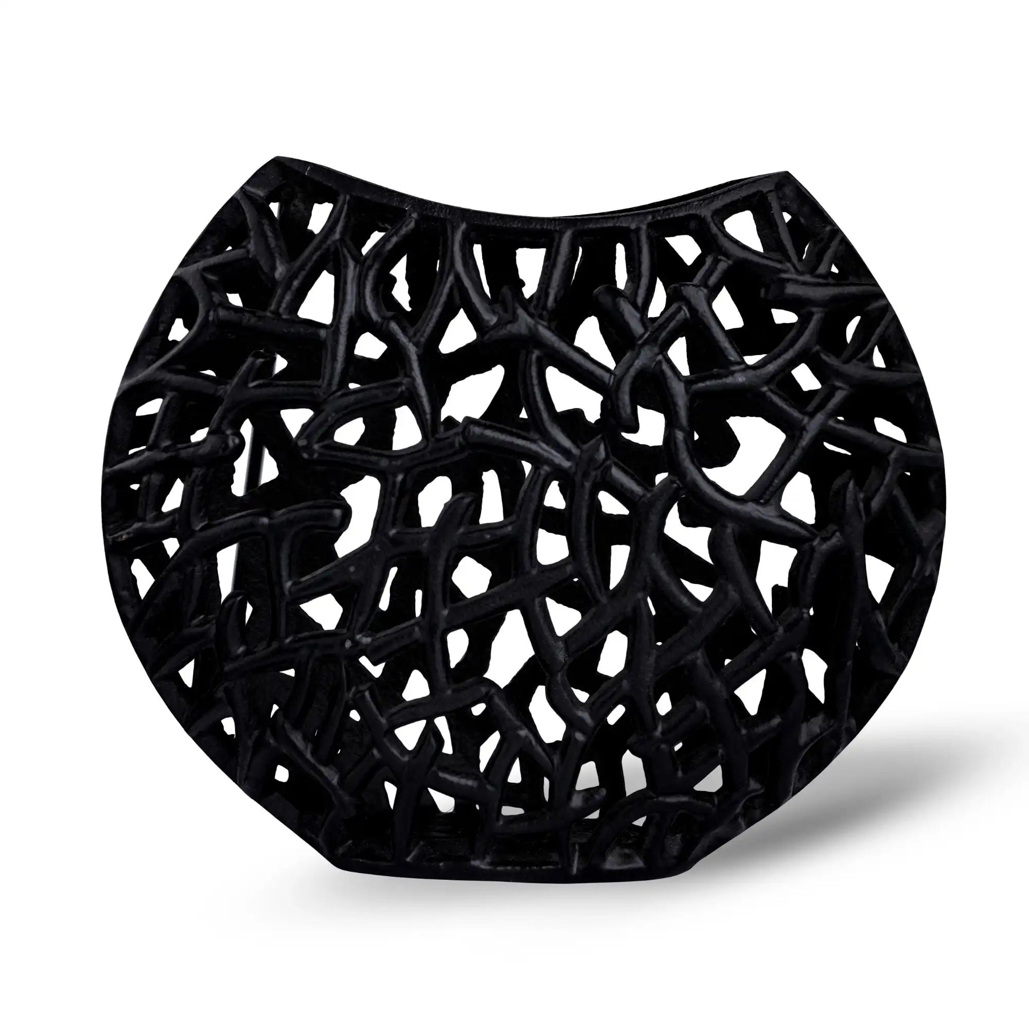 Black Net vase