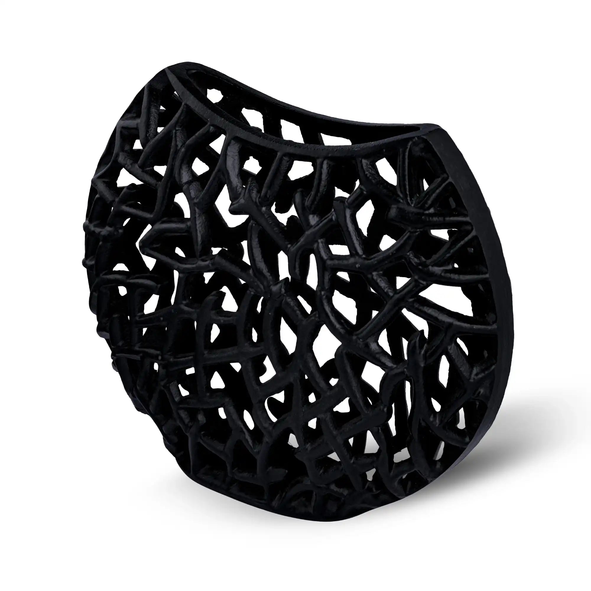 Black Net vase