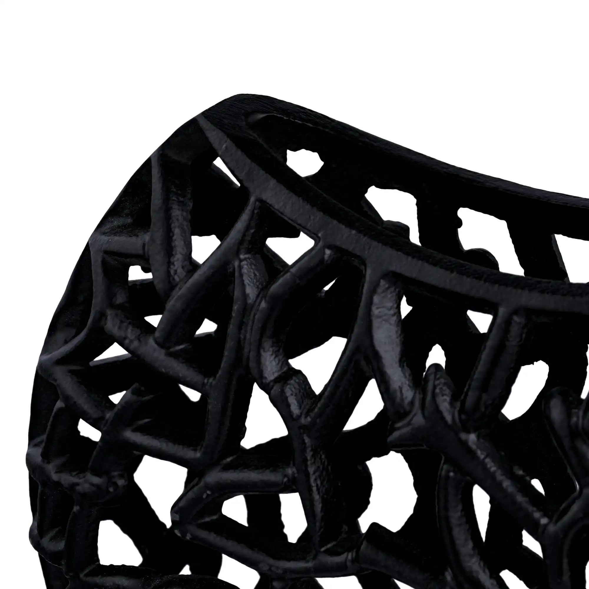 Black Net vase