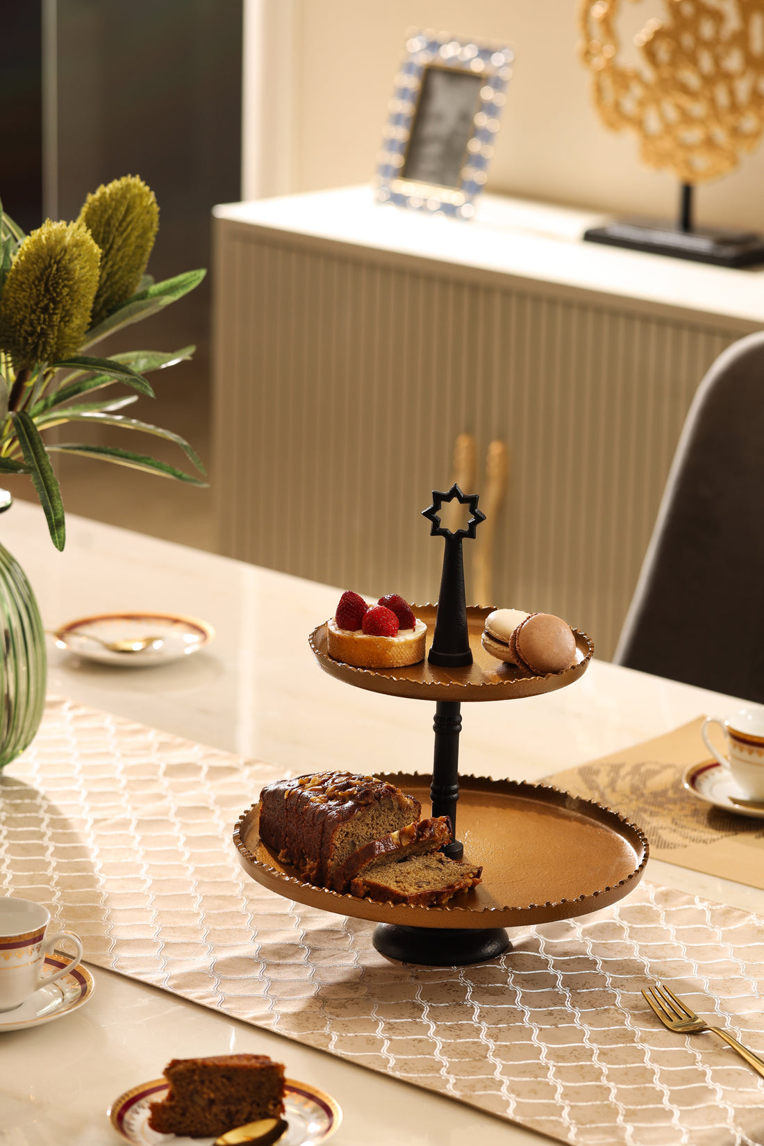 Cake stands for dining table decor and dessert display by Parami