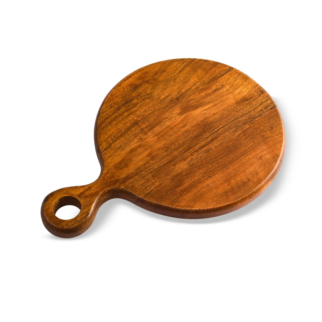Classic round wooden chopping board for daily use Parami